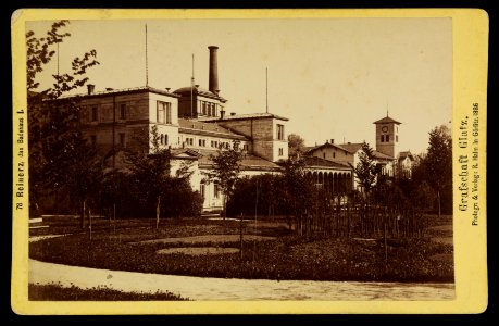 Grafschaft Glatz - Reinerz, das Badehaus 1 1886 (69308136)