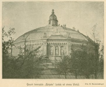 Gmach hemicyklu Golgota widok od strony Wisły Fot. E. Troczewskiego (79397)