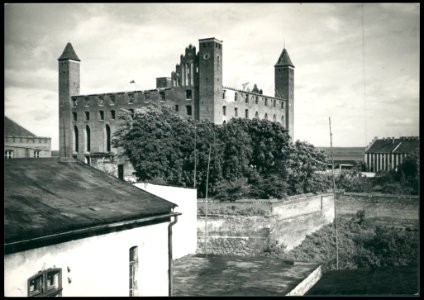 Gniew, zamek od pd-zach 1930-1939 (47784188)