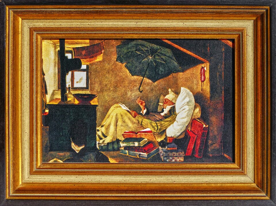 Poet the poor poet spitzweg