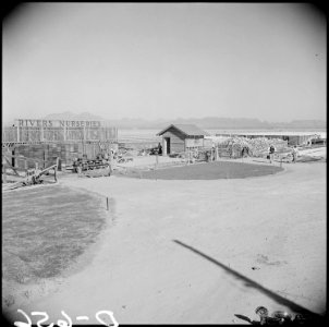 Gila River Relocation Center, Rivers, Arizona. The Rivers Nurseries, a hot house owned by Nakata an . . . - NARA - 538617 photo