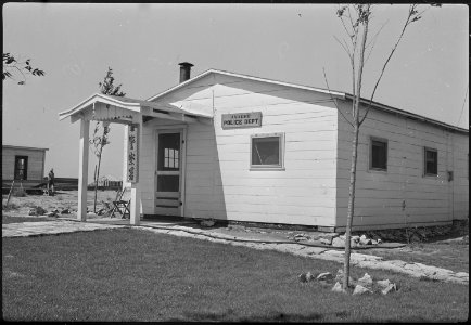 Granada Relocation Center, Amache, Colorado. Amache Police Station. - NARA - 537233