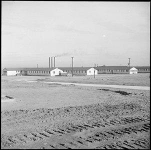 Granada Relocation Center, Amache, Colorado. A section of the hospital area. - NARA - 539122