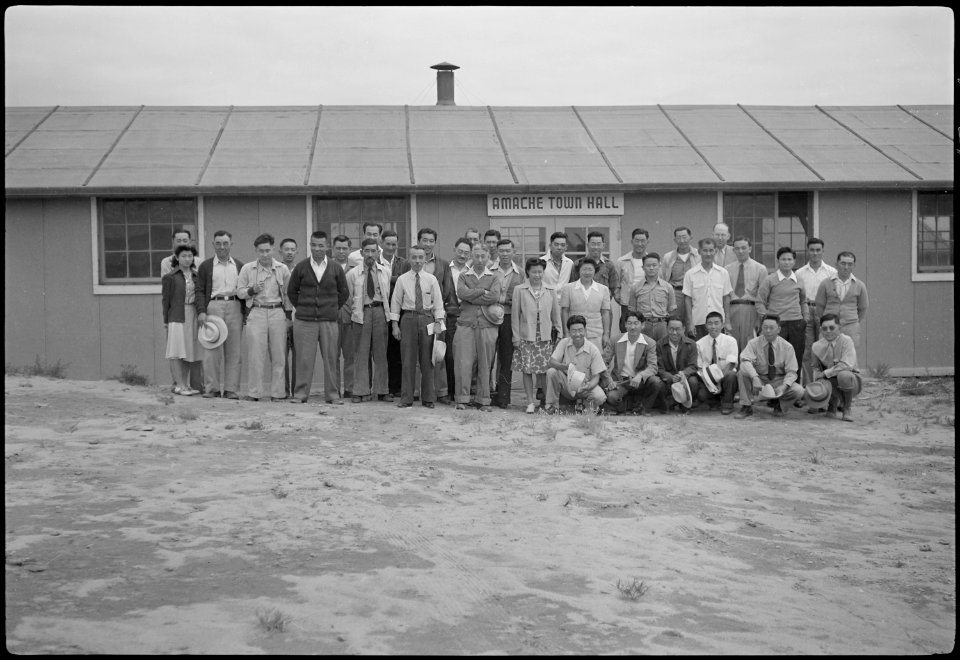 Granada Relocation Center, Amache, Colorado. Amache Community Council. - NARA - 537222