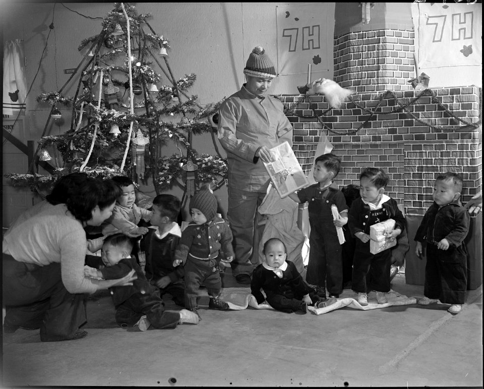 Granada Relocation Center, Amache, Colorado. Chief Steward Matsumoto of Block 7-H at the Granada Re . . . - NARA - 539411