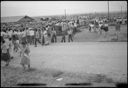 Granada Relocation Center, Amache, Colorado. Amache Summer Carnival Parade. - NARA - 537245