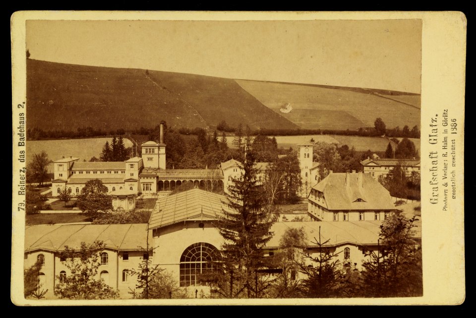 Grafschaft Glatz - Reinerz, das Badehaus 2 1886 (69308141)