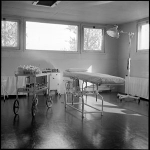 Granada Relocation Center, Amache, Colorado. Main operating room in Amache hospital. A total of ne . . . - NARA - 539922 photo