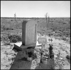 Granada Relocation Center, Amache, Colorado. Not all the center residents will return to their form . . . - NARA - 539933