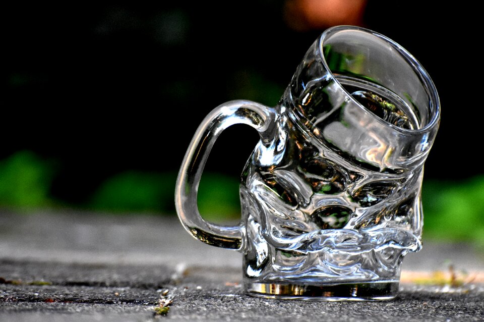 Glass beer glass beer mug