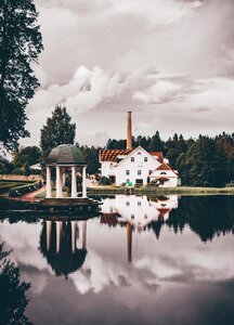 House water reflection