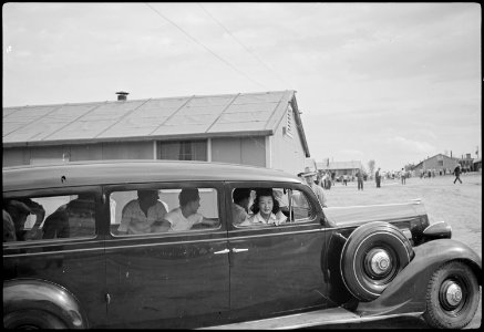 Granada Relocation Center, Amache, Colorado. Picture of this center's air-raid alert, which took pl . . . - NARA - 537180