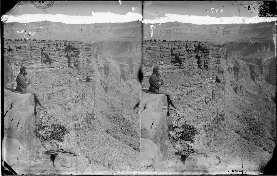 GRAND CANYON, NORTH WALL SHEAVWITZ CROSSING NEAR FOOT OF TOROWEAP VALLEY, COLORADO RIVER - NARA - 524012