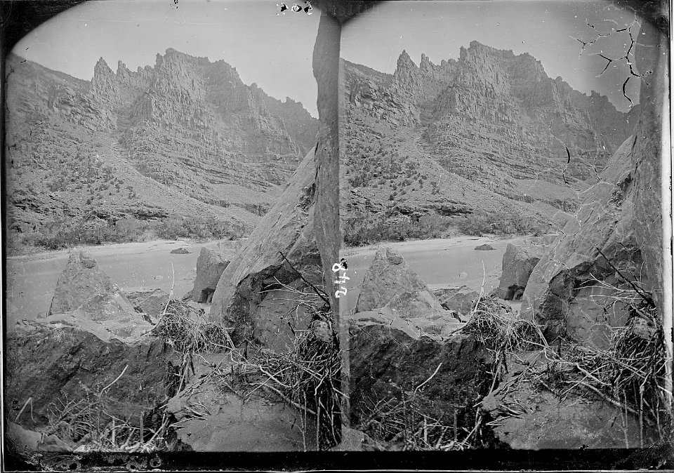 Green River, Canyon of Lodore. Old nos. 310, 379. Deteriorated. - NARA - 517841
