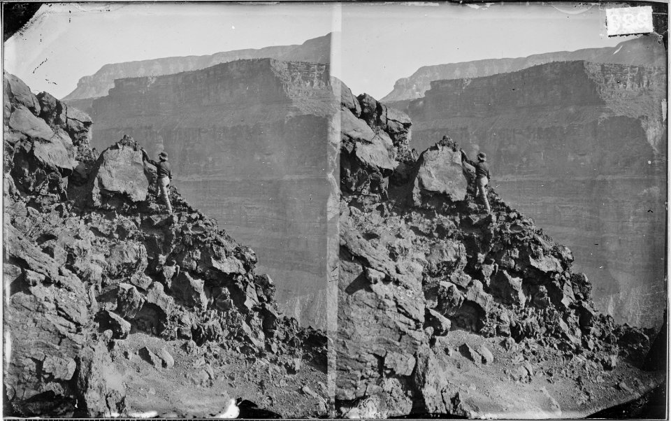 GRAND CANYON, SOUTH WALL, SHEAVWITZ CROSSING NEAR FOOT OF TOROWEAP VALLEY, COLORADO RIVER - NARA - 523988