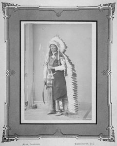 Grass-Pah-Zhe. Blackfeet Sioux, 1872 - NARA - 519003