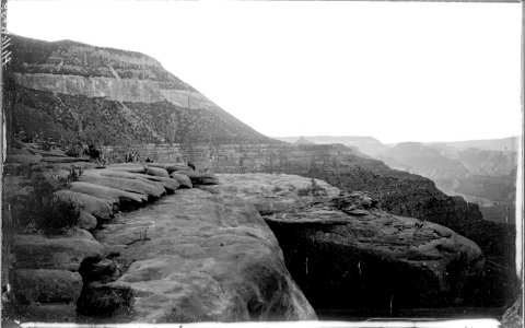 Grand Canyon. Same locality as 433. Old Nos. 470, 473, 500, 1871 - 1878 - NARA - 517801 photo