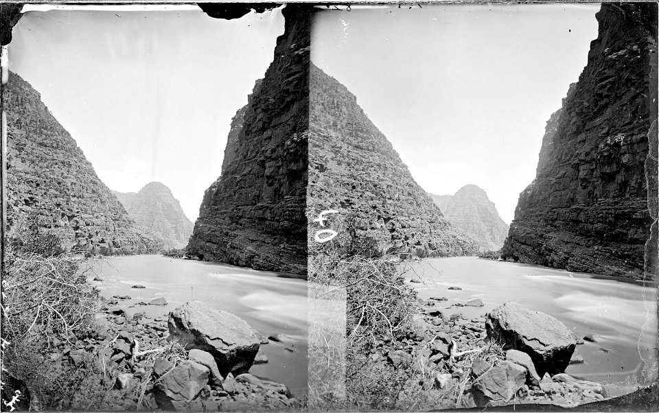 Green River. Canyon of Lodore, the Haystack. Old nos. 314, 624, 372. - NARA - 517878