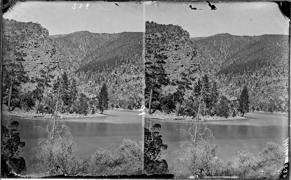 Green River. Canyon of Lodore. Old nos. 319, 381 - NARA - 517860
