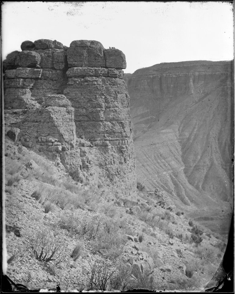 GRAND GULCH OR LIMESTONE, KANAB WASH, ARIZONA - NARA - 524341