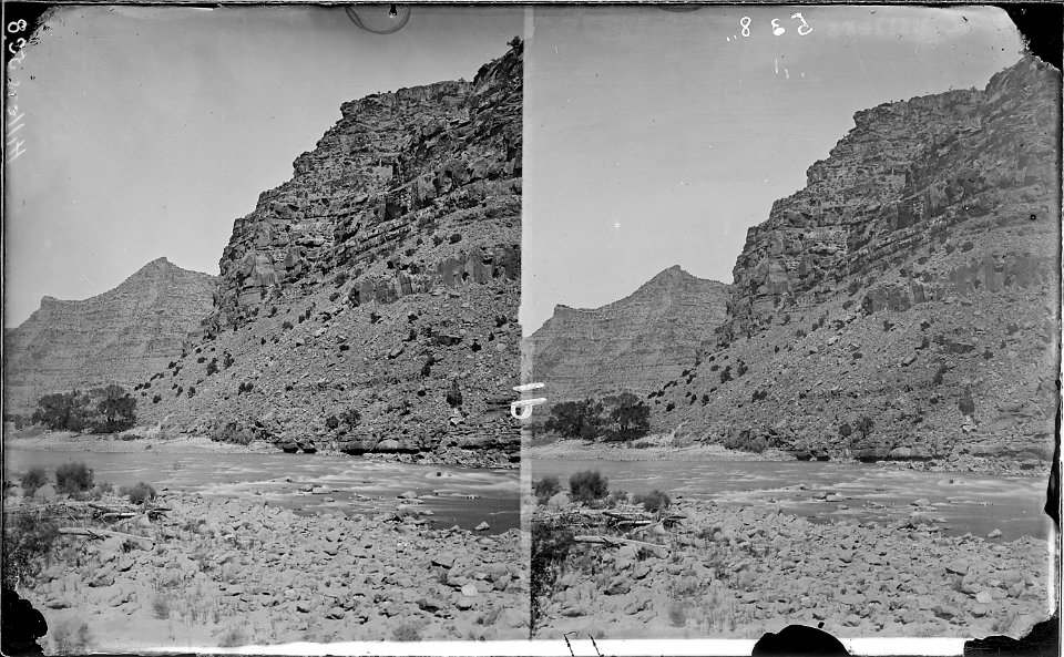 Green River. Canyon of Desolation. Old nos. 353, 1871 - 1878 - NARA - 517859