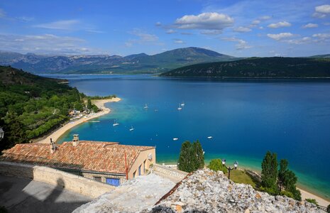 Panorama sea lake
