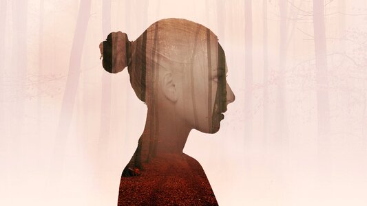 Background human double expression