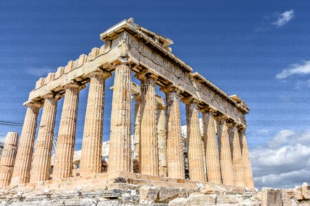 Ancient greek architecture photo