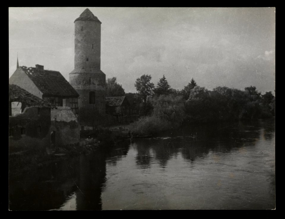 Gryfice - Zagorze, rzeka Rega ca 1945 (66045784)