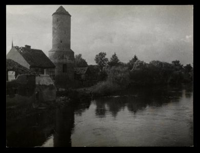 Gryfice - Zagorze, rzeka Rega ca 1945 (66045784)