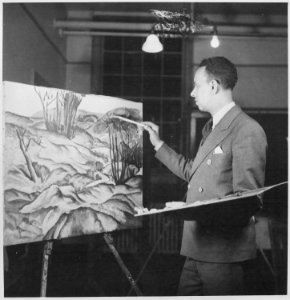 Hale Woodruff, artist and teacher - NARA - 559225