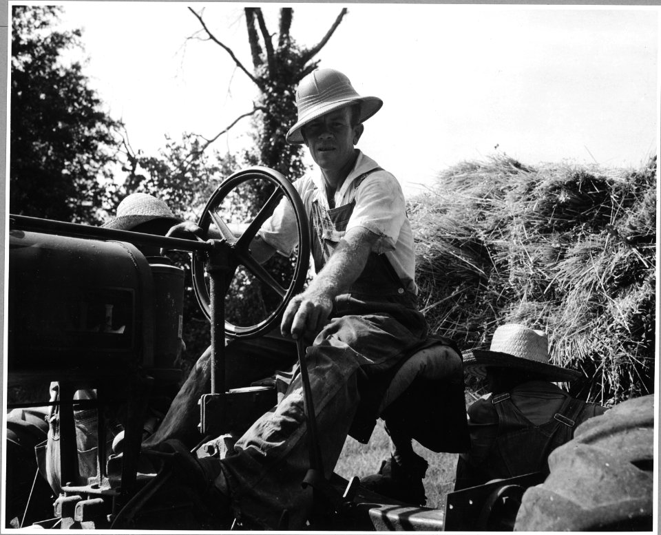 Harmony Community, Putnam County, Georgia. A young and progressive farm operator. This man owns the . . . - NARA - 521347