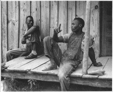 Harmony Community, Putnam County, Georgia. Negroes in the Harmony Community. - NARA - 521376