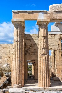 Ancient greek architecture photo