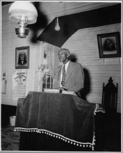 Harmony Community, Putnam County, Georgia. The preacher does not live in the Harmony Community. Beca . . . - NARA - 521388