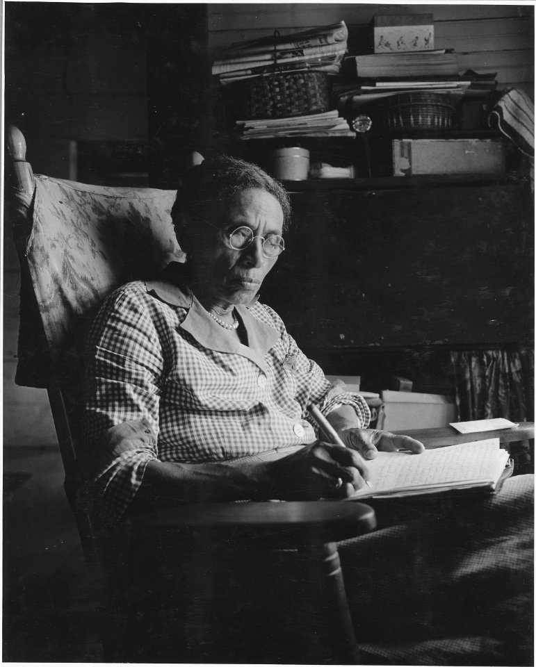 Harmony Community, Putnam County, Georgia. The wife of the Negro owner. - NARA - 521372