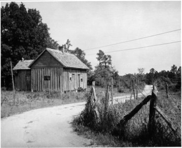 Harmony Community, Putnam County, Georgia. Here is a representative sample of the dwellings in which . . . - NARA - 521277 photo