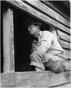 Harmony Community, Putnam County, Georgia.... Most farm owners are men beyond middle age whose child . . . - NARA - 521351