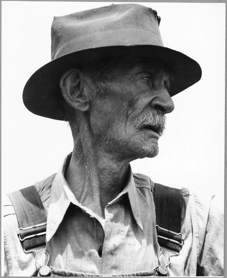 Harmony Community, Putnam County, Georgia.... Harmony's only Negro owner looks more white than (Afri . . . - NARA - 521370