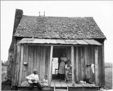 Harmony Community, Putnam County, Georgia.... Here is a representative sample of the dwellings in wh . . . - NARA - 521273 photo