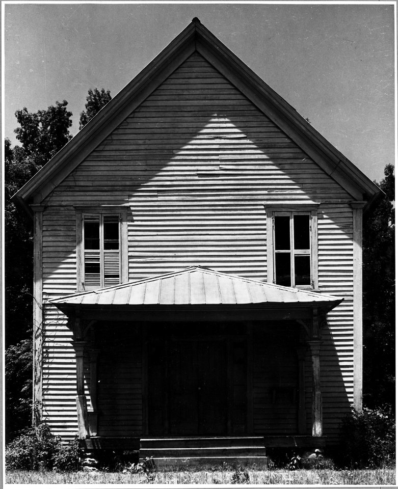 Harmony Community, Putnam County, Georgia.... The Harmony white school was closed down for several y . . . - NARA - 521392