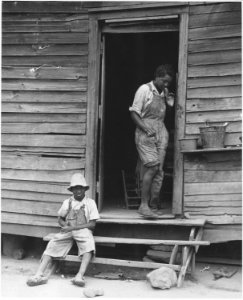 Harmony Community, Putnam County, Georgia.... The family of a Negro tenant not far from Eatonton. - NARA - 521363