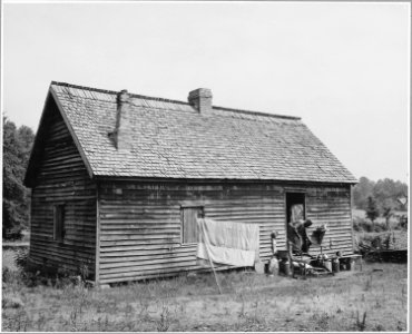 Harmony Community, Putnam County, Georgia. Here is a representative sample of the dwellings in which . . . - NARA - 521276 photo