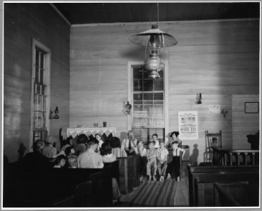 Harmony Community, Putnam County, Georgia.... Union Chapel located in a nearby community is Methodis . . . - NARA - 521399