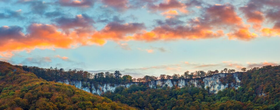 Rock rocky sunset
