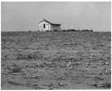 Haskell County, Kansas. There are abandoned houses all over this and neighboring counties.... The ho . . . - NARA - 522095 photo