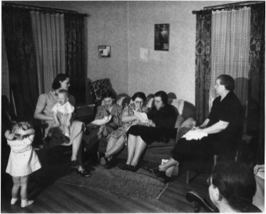 Haskell County, Kansas. These women live in a part of Haskell County called Colusa Community. Their . . . - NARA - 522128