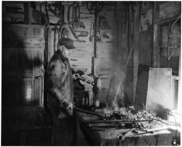 Haskell County, Kansas. Though the people here are not able to do much in the way of self-sufficient . . . - NARA - 522161