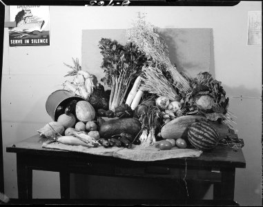Heart Mountain Relocation Center, Heart Mountain, Wyoming. Harvest is on at Heart Mountain. This . . . - NARA - 539594