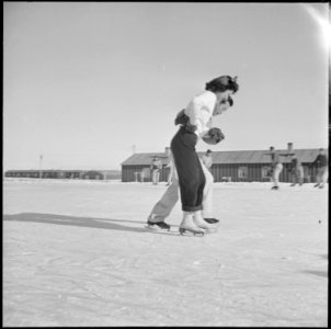 Heart Mountain Relocation Center, Heart Mountain, Wyoming. A young hopeful, not yet quite sure of h . . . - NARA - 539182